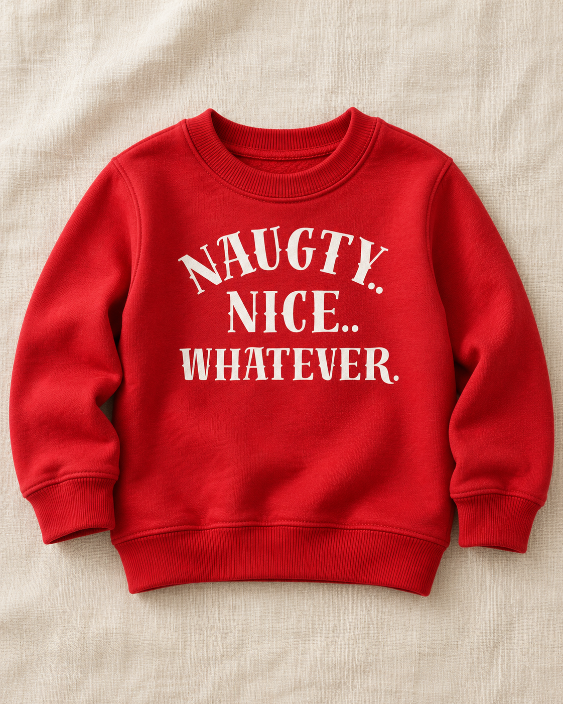 Naughty...nice..whatever. Tee/pullover