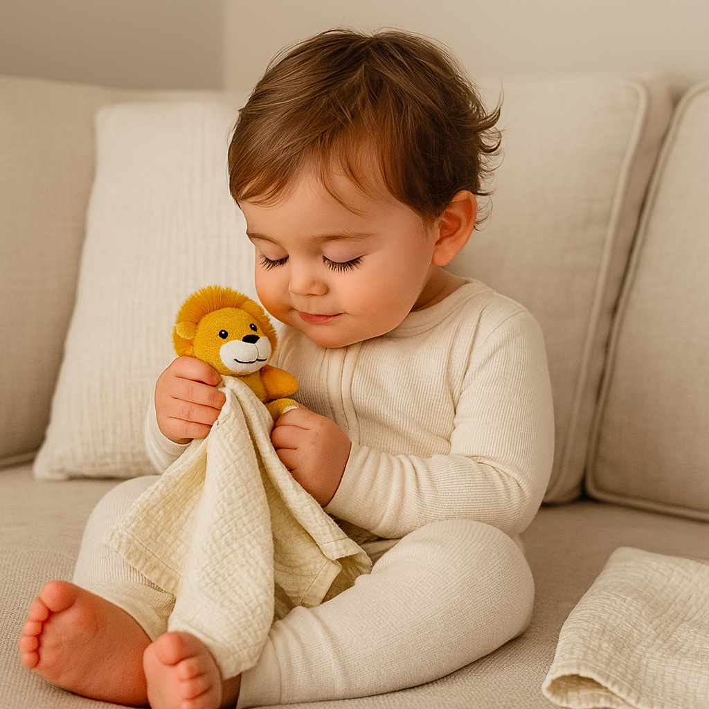- Lion Lovey Security Blanket