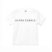 Girls Alpha Female T-shirt | White