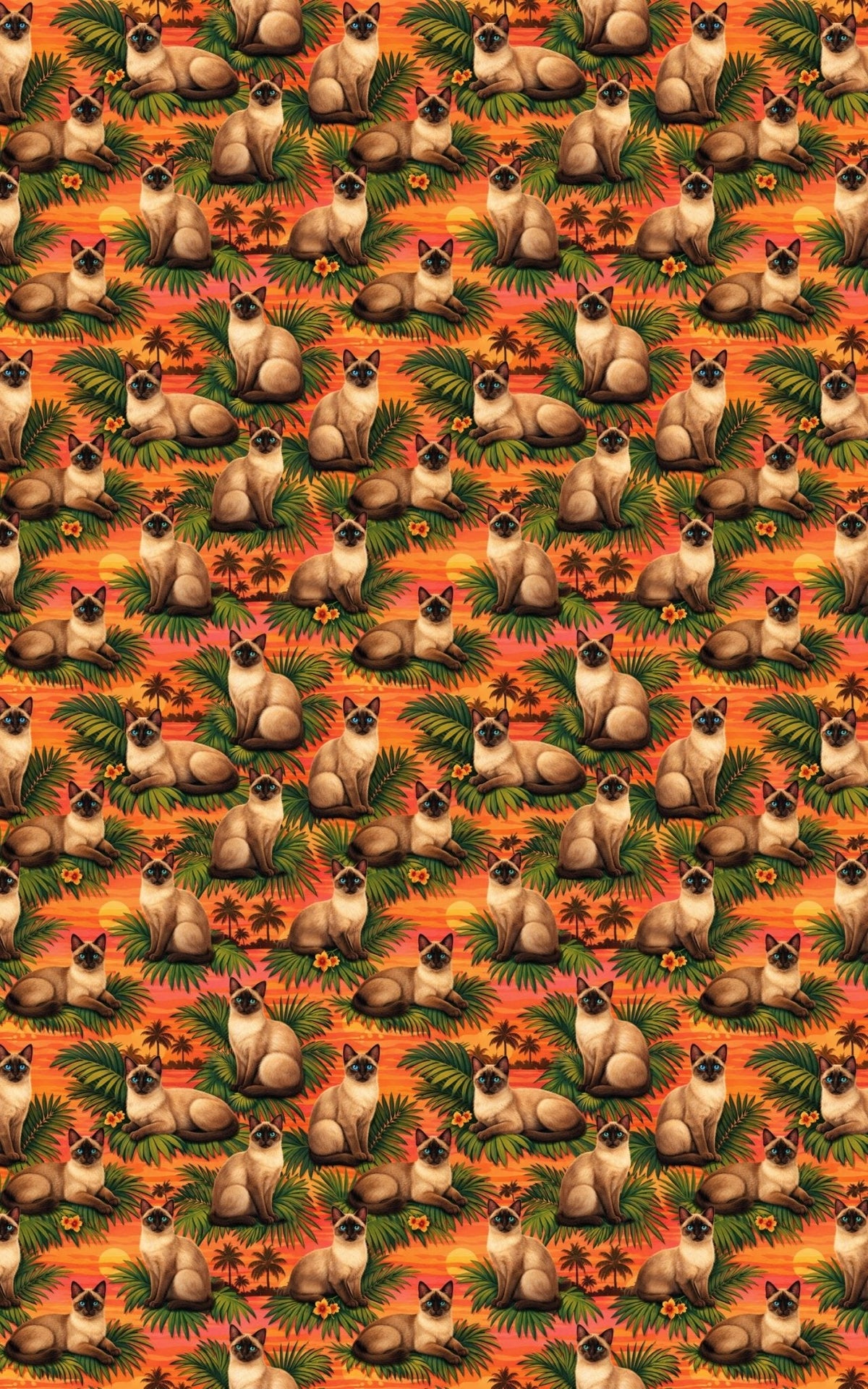 Tonkinese Tropics Wrapping Paper