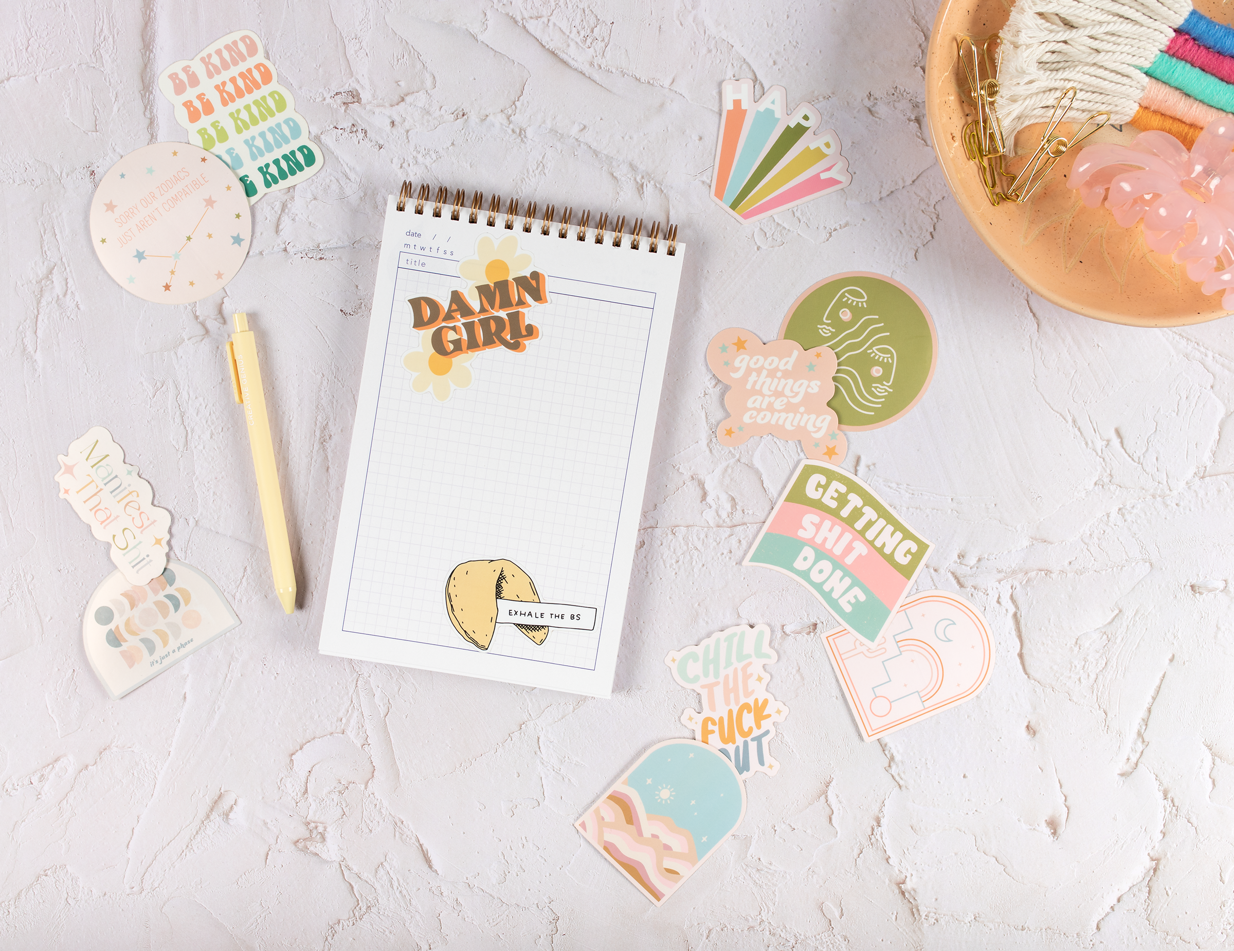 Non-packaged Individual Stickers