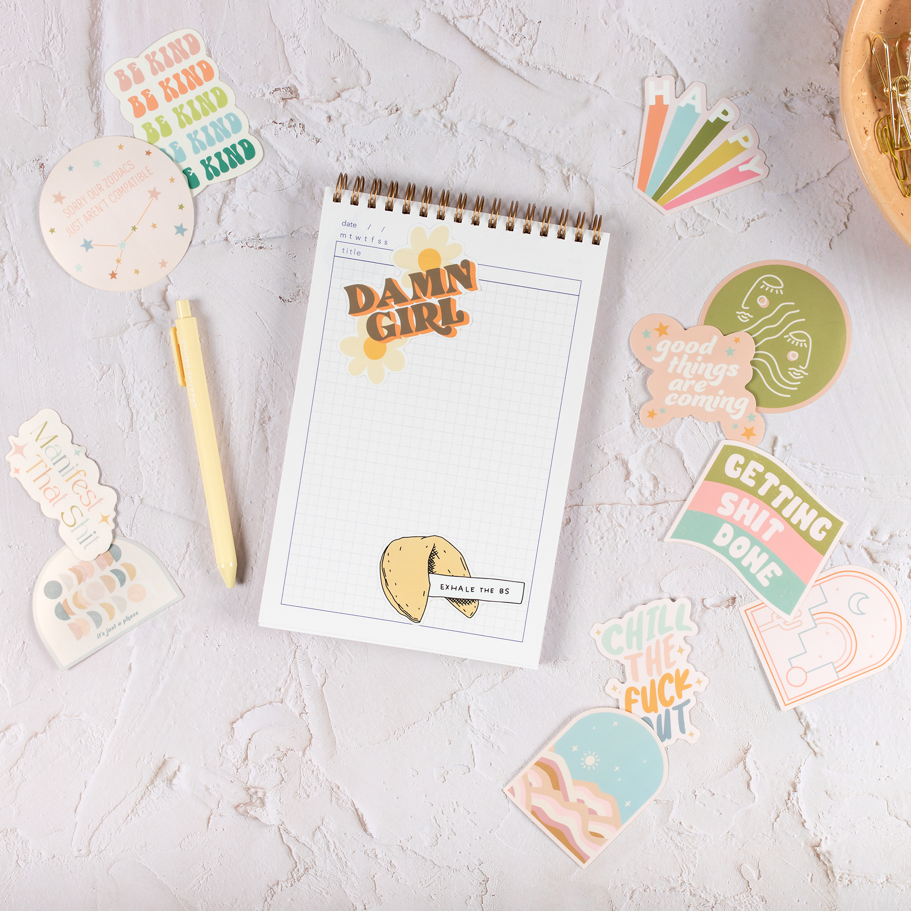 Non-packaged Individual Stickers