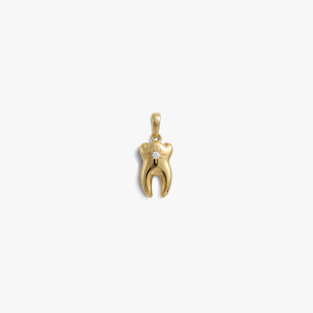 Sapphire Tooth Charm