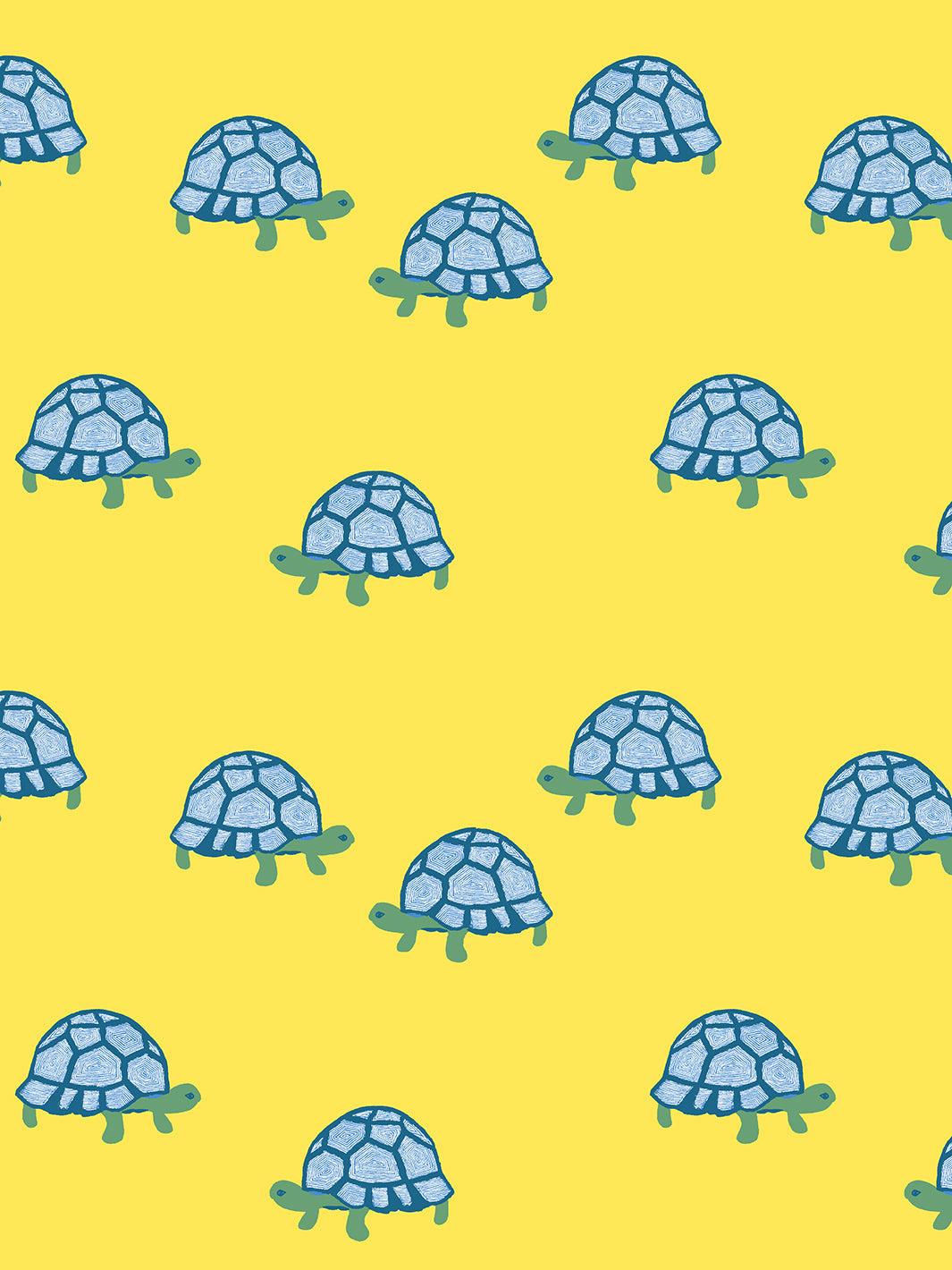 'tortoise' Wallpaper By Tea Collection - Daffodil
