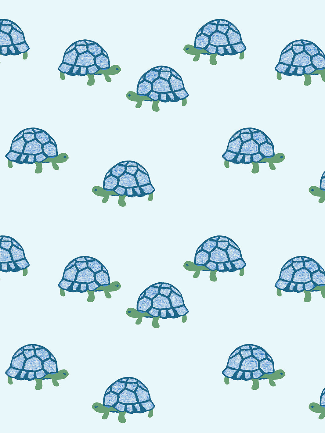 'tortoise' Wallpaper By Tea Collection - Sky
