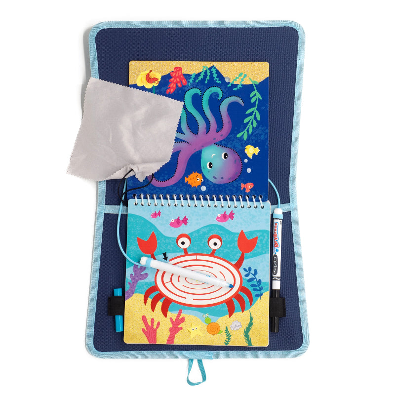 Totebook Kids Dry Erase Activity Kit - Set Of 3 Books