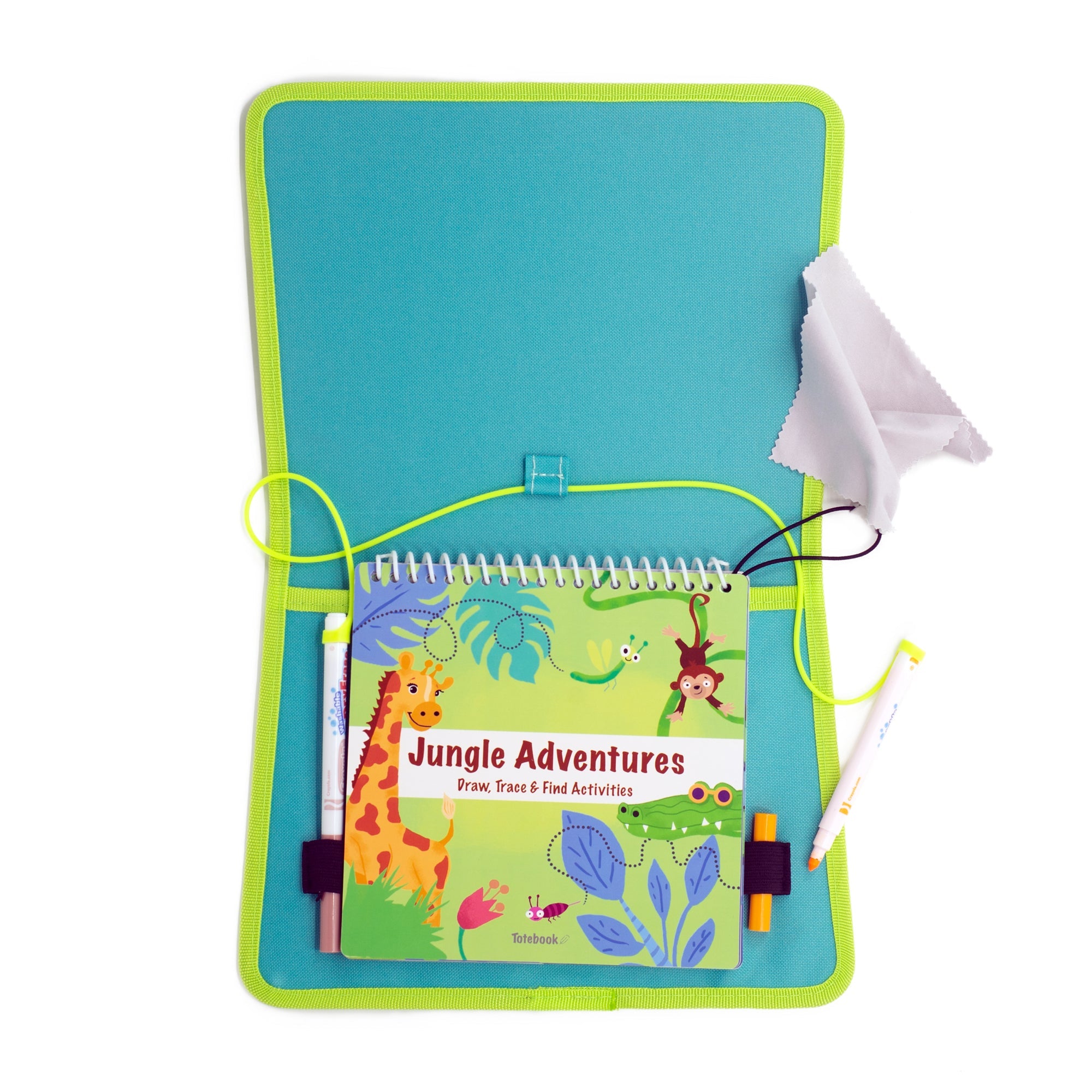 Totebook Kids Dry Erase Travel Activity Book