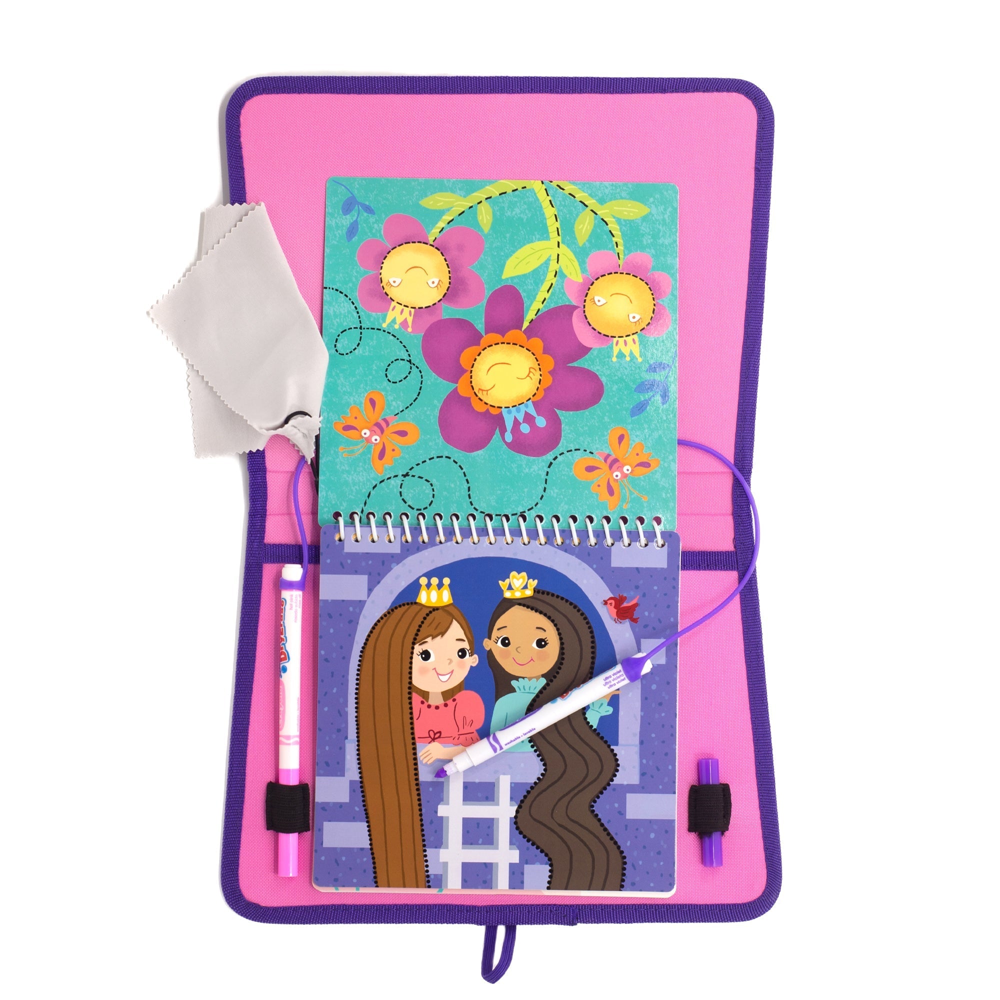 Totebook Kids Dry Erase Activity Kit - Set Of 2 Books