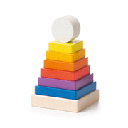 Wise Elk/cubika Wooden Toy - Stacking Tower Ld-14