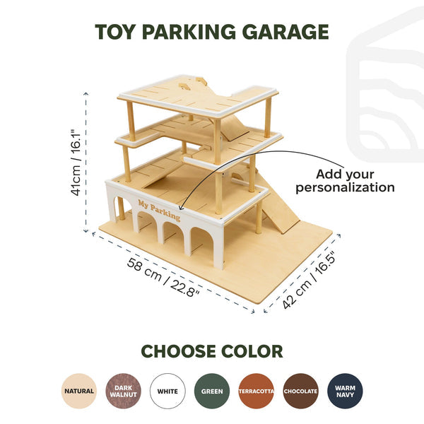 Toy Parking Garage With Elevator Small