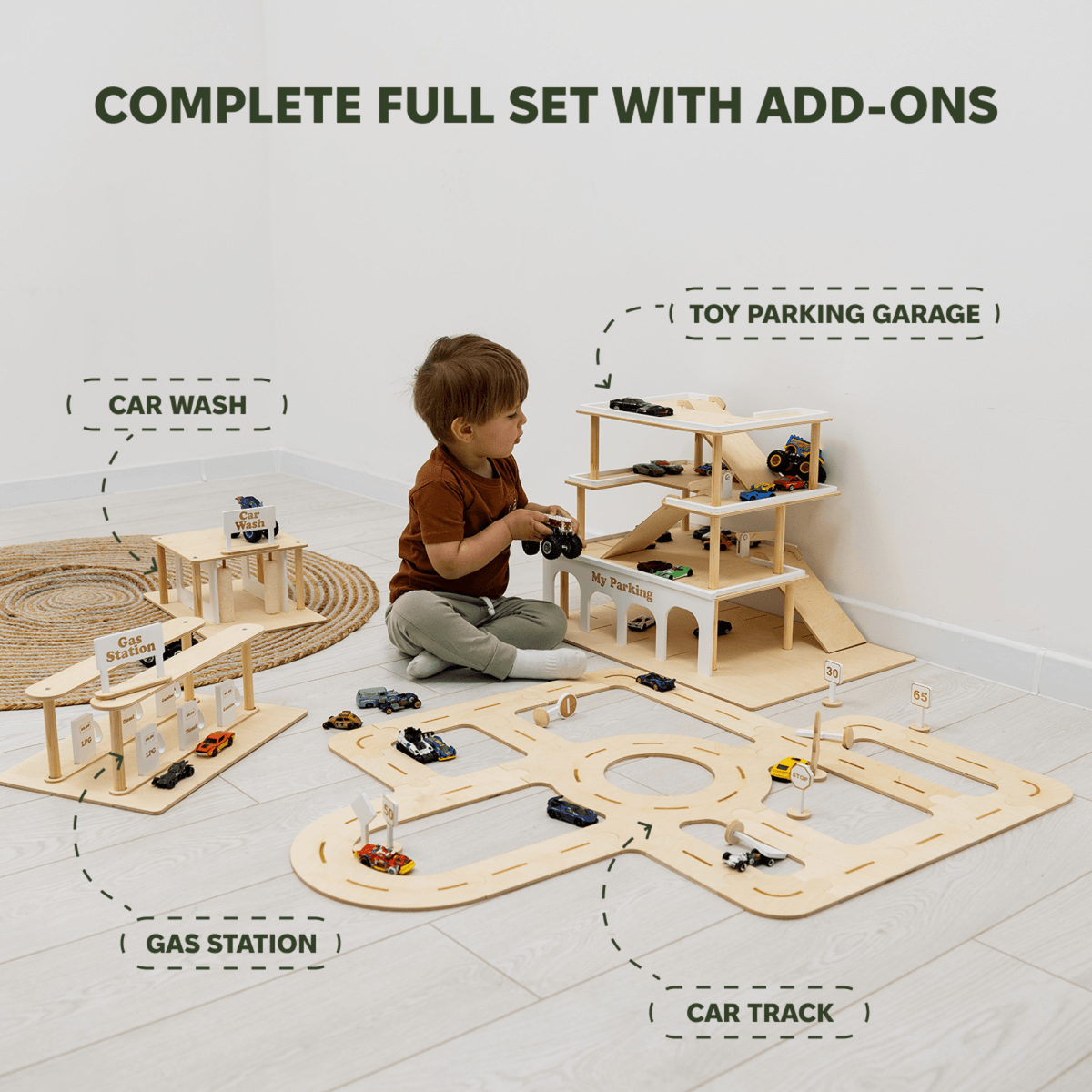 Toy Parking Garage With Elevator Small
