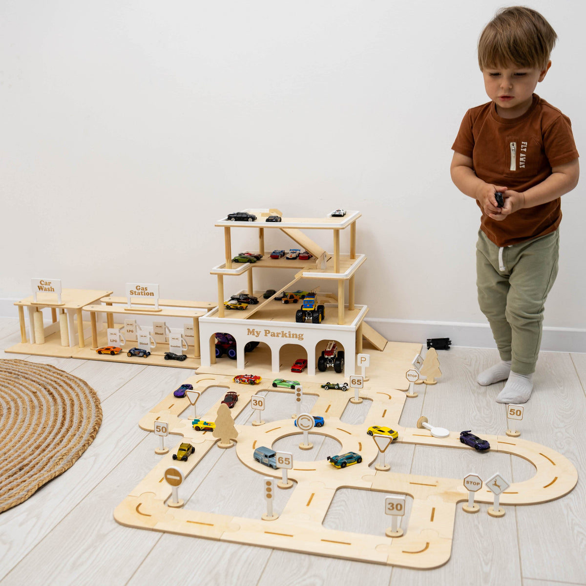Toy Parking Garage With Elevator Small