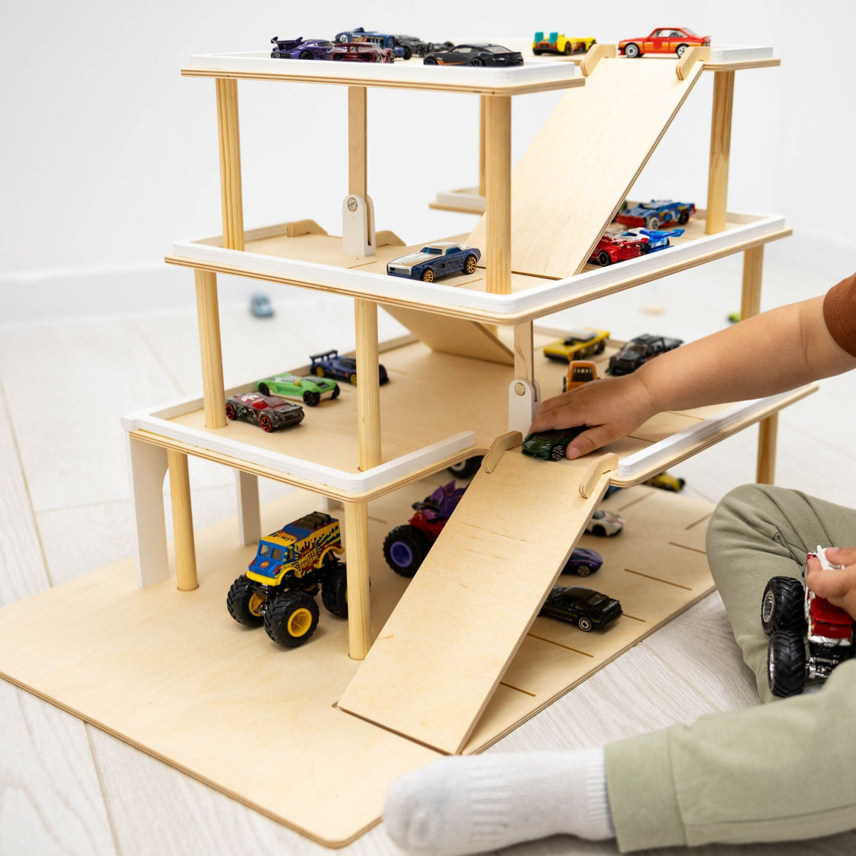 Toy Parking Garage With Elevator Small