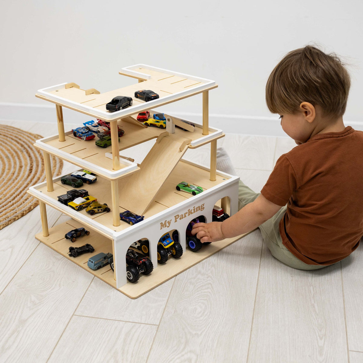 Toy Parking Garage With Elevator Small