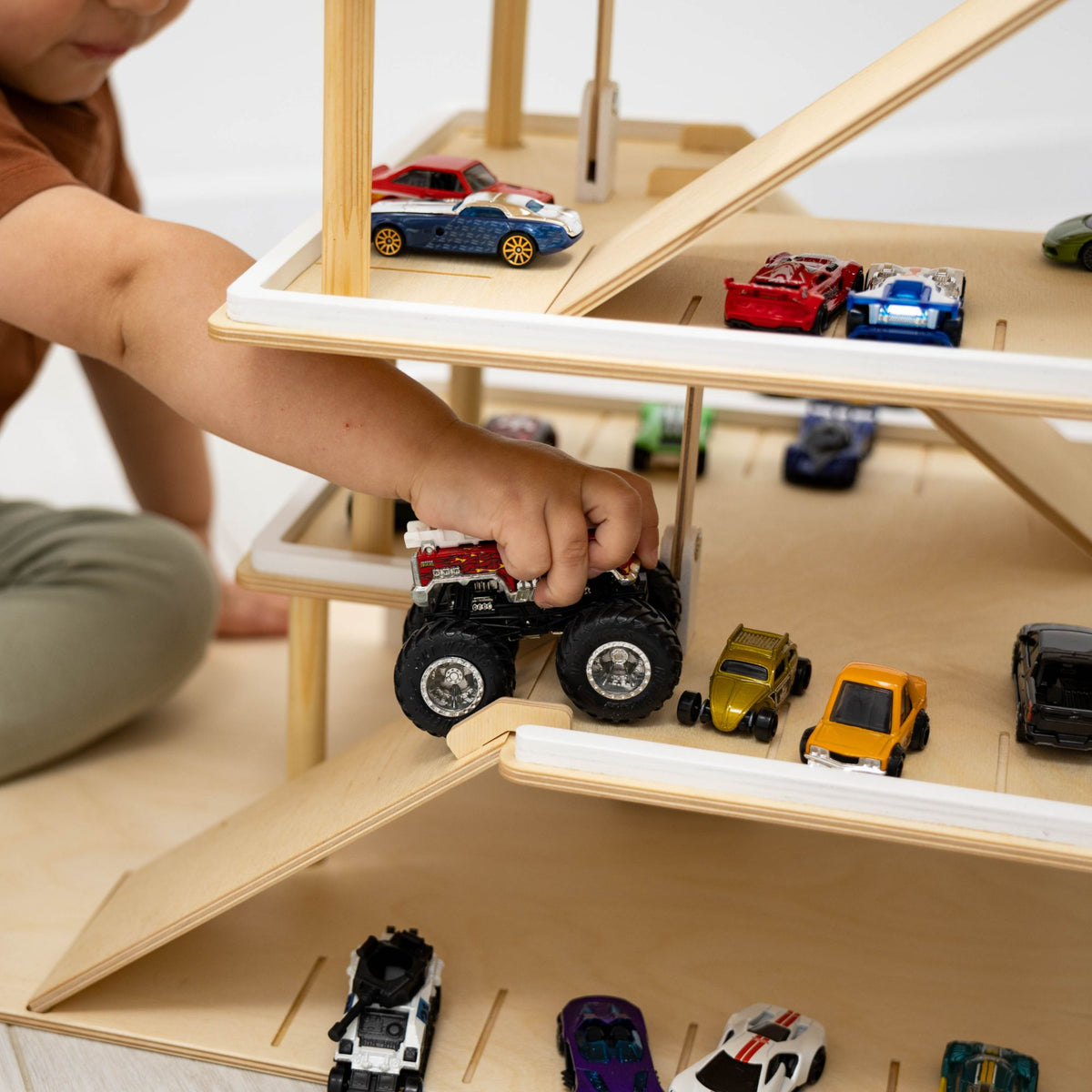 Toy Parking Garage With Elevator Small