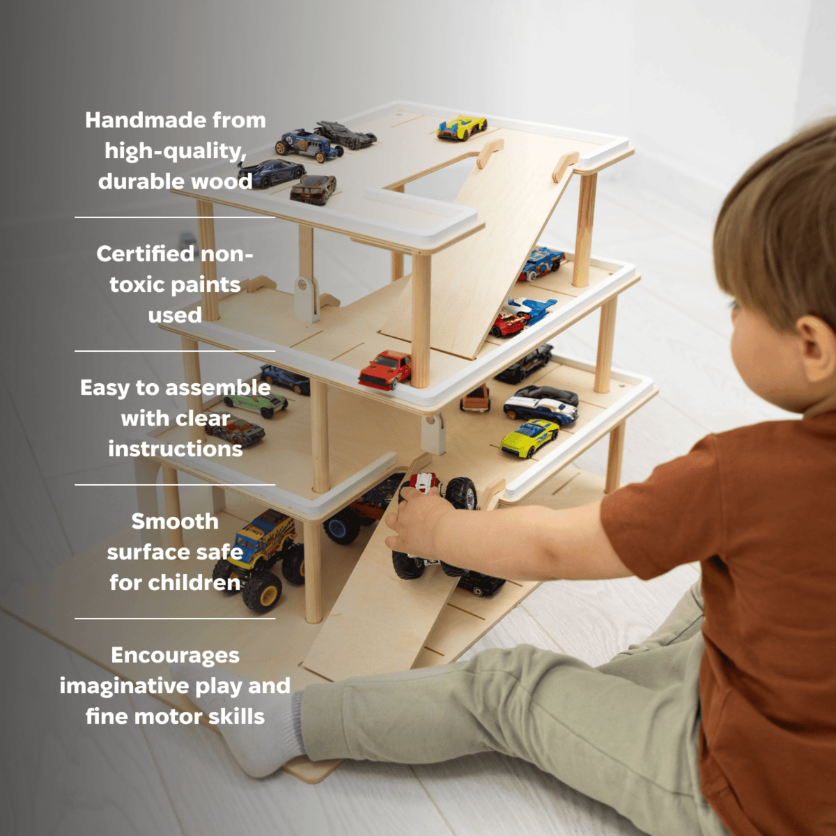 Toy Parking Garage With Elevator Small