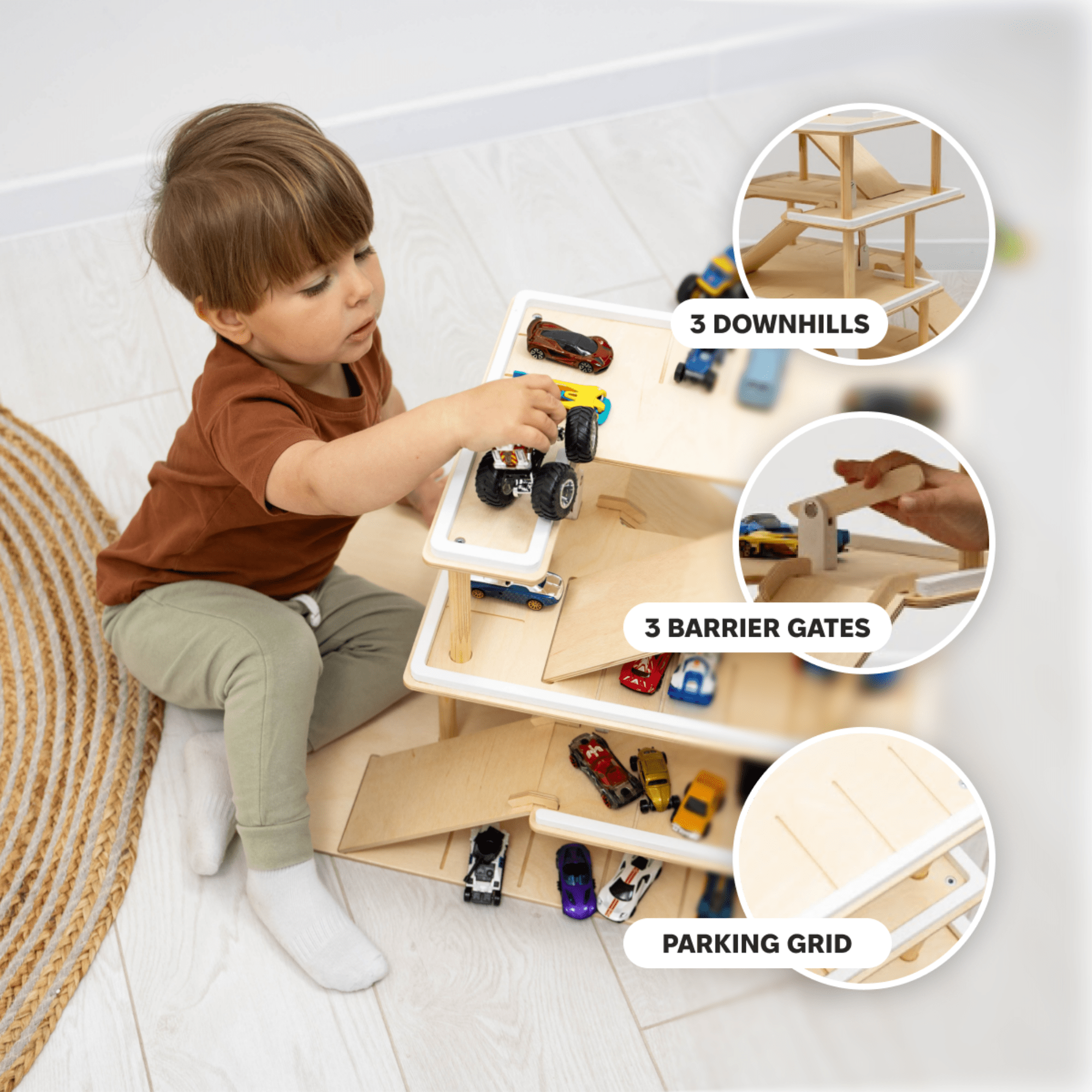 Toy Parking Garage With Elevator Small