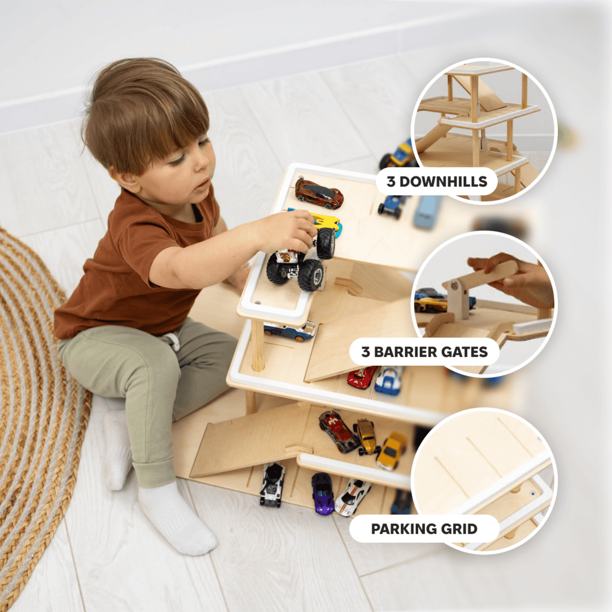 Toy Parking Garage With Elevator Small