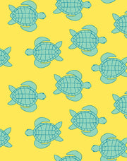 'trailing Turtles' Wallpaper By Tea Collection - Daffodil