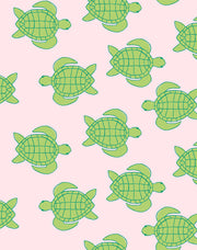 'trailing Turtles' Wallpaper By Tea Collection - Piggy Bank