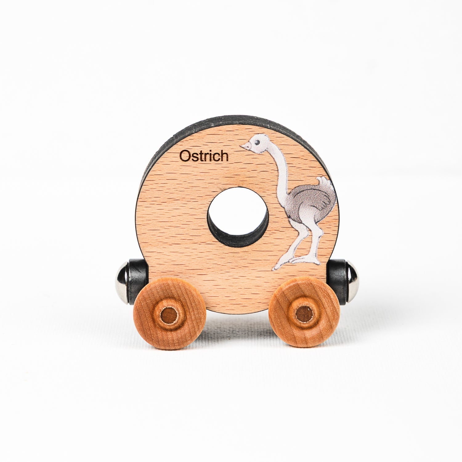 Abcs Magnetic Letter Train Express With Organic Cotton Bag | Cherry Wood | Made In The Usa 🇺🇸