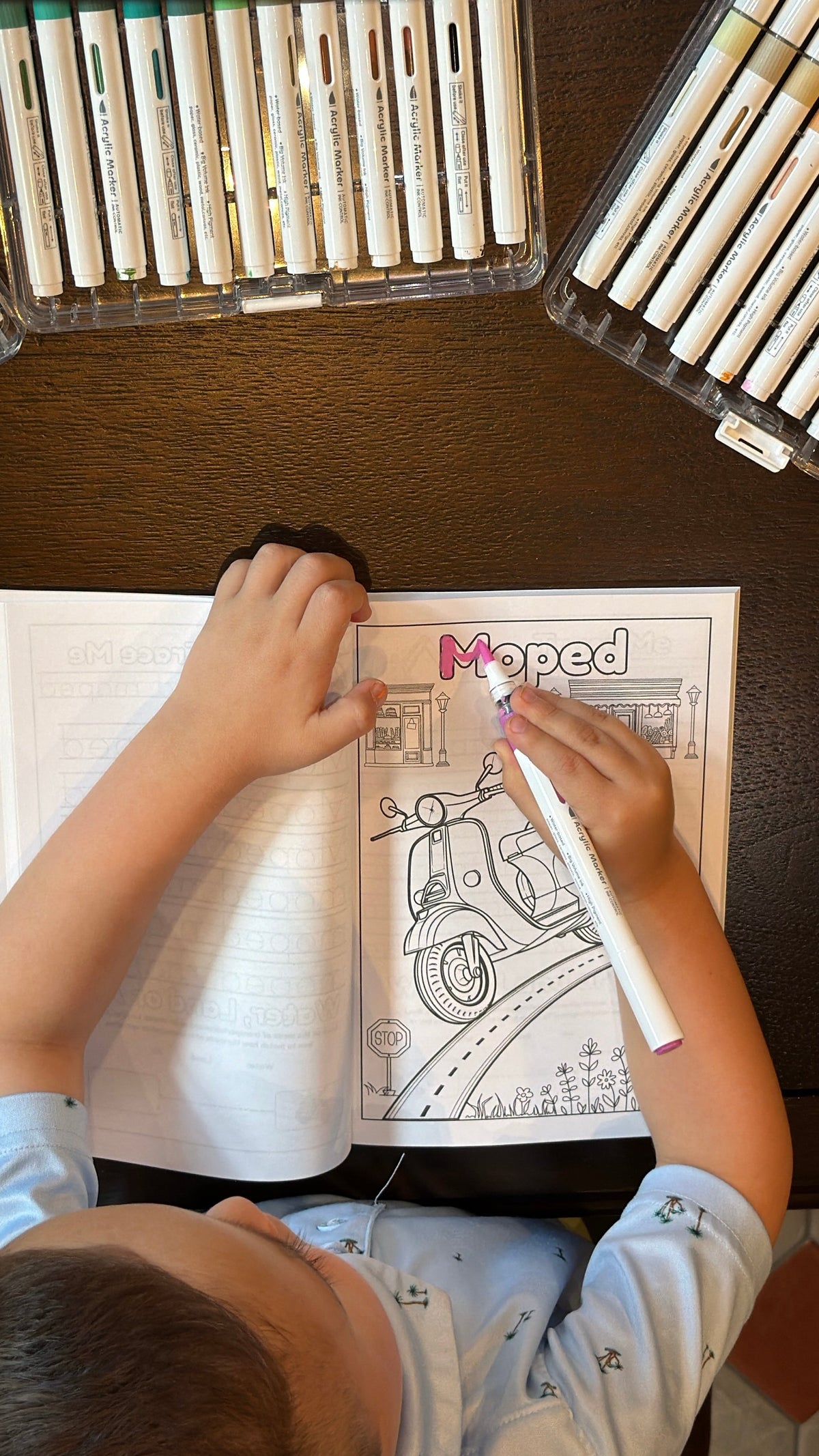 Transport To Transportation: Learn, Trace And Color Modes Of Transportation Coloring Book