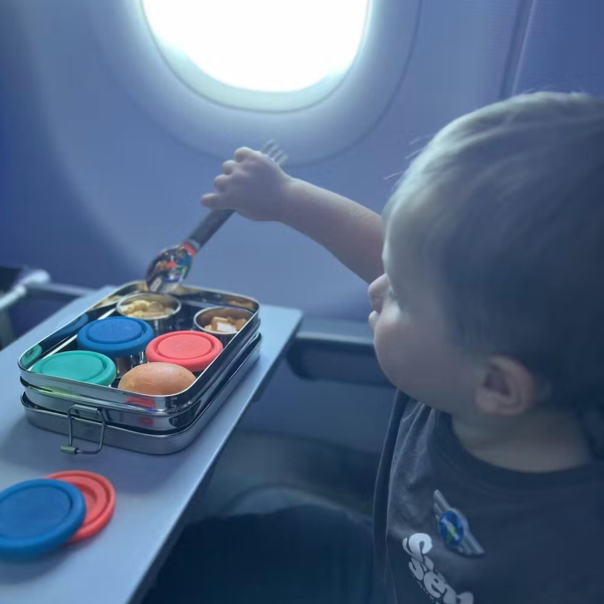 Stainless Steel Bento Snack Box For On-the-go