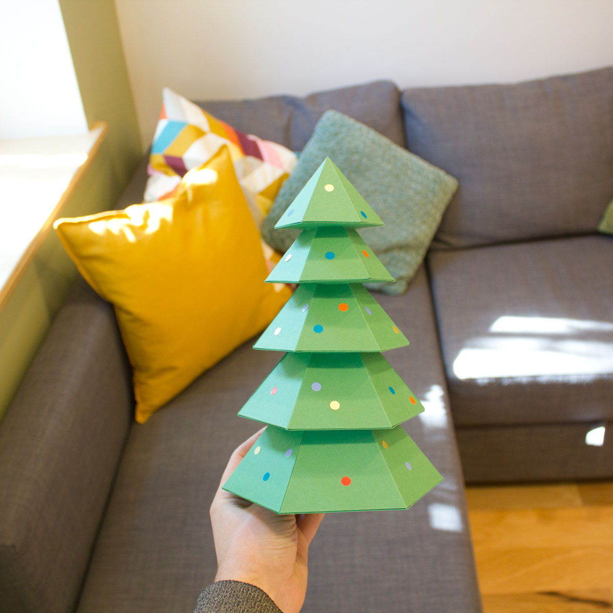 Evergreen Tree | Diy Papercraft Kit