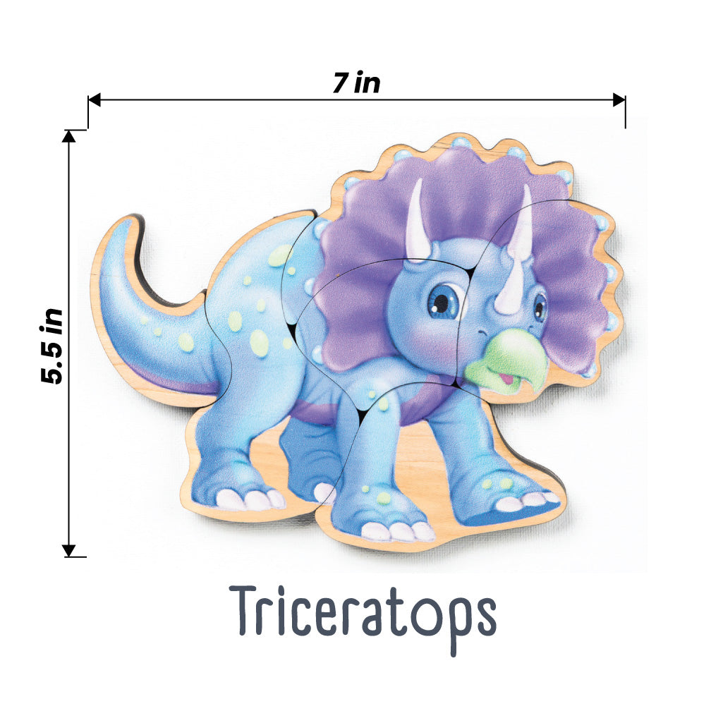 Choose Your Favorite Dinosaur Magnetic Wooden Puzzles | Made In The Usa 🇺🇸
