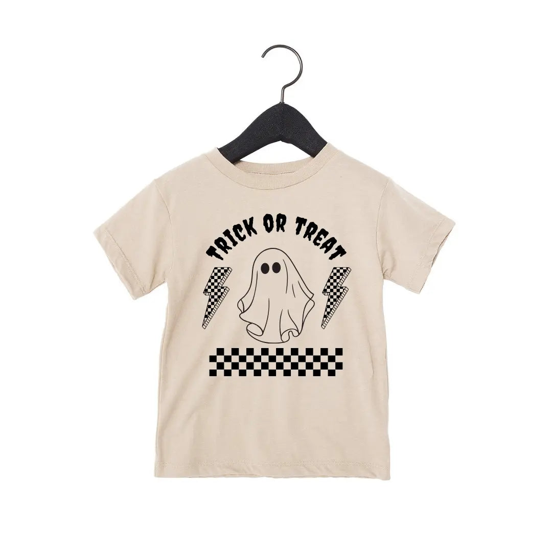 Trick Or Treat Lightening Bolt Tee