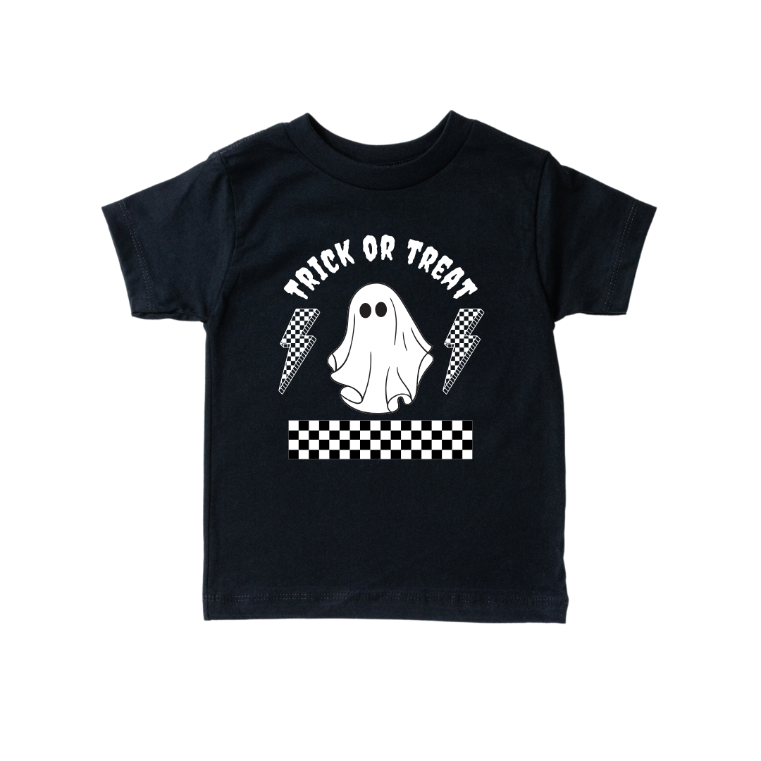Trick Or Treat Lightening Bolt Tee