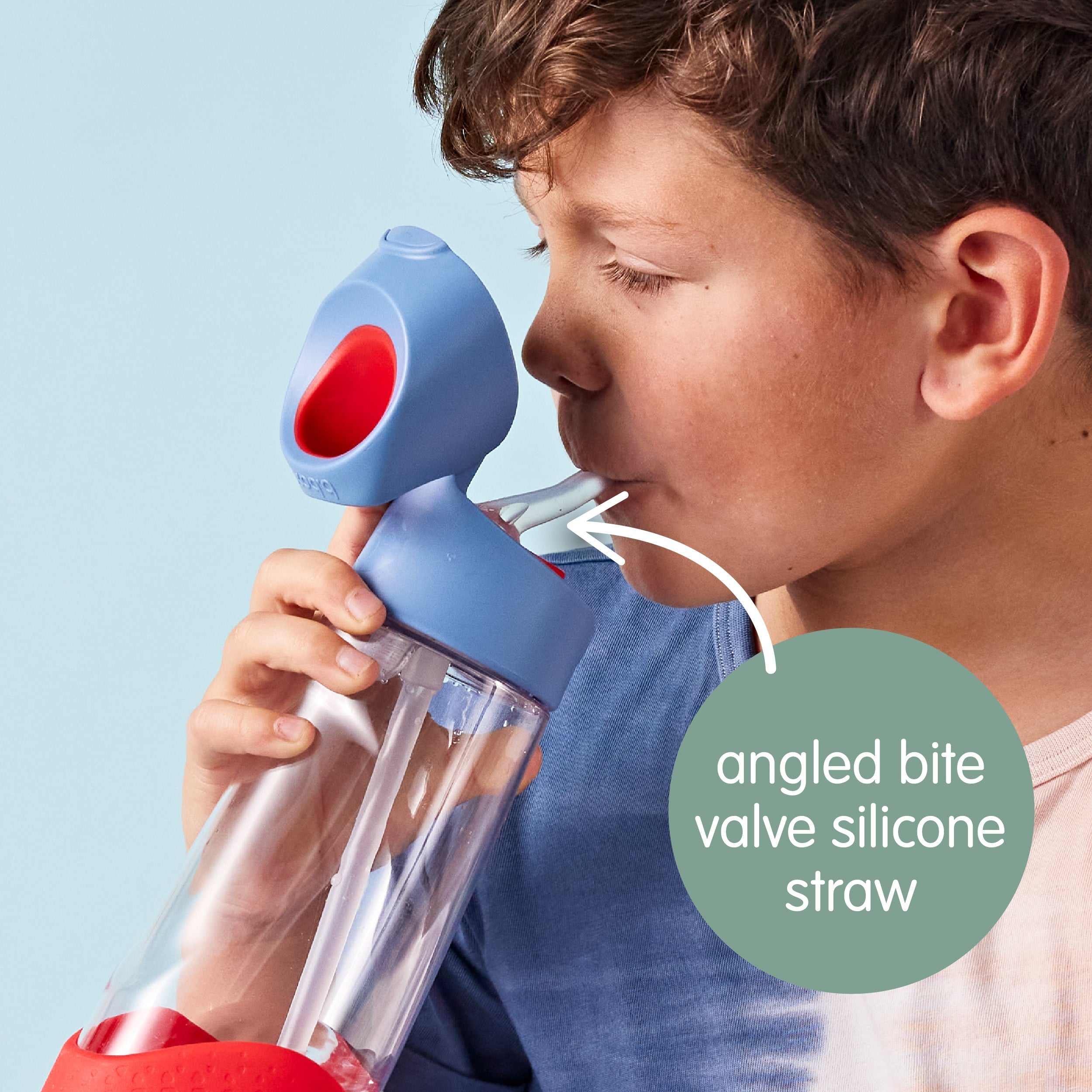 20oz Tritan™ Drink Bottle - Blue Blaze