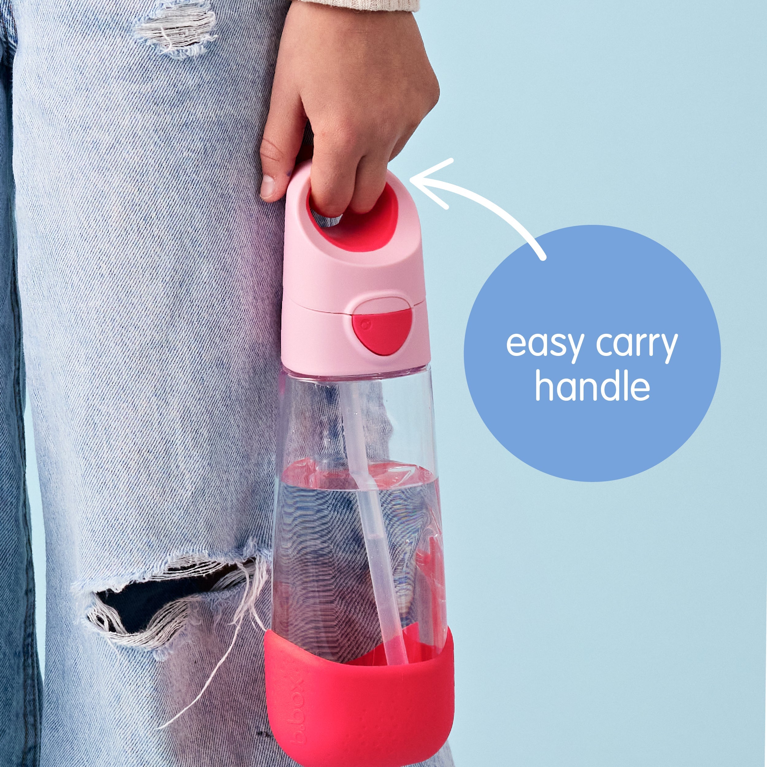 20oz Tritan™ Drink Bottle - Blue Blaze