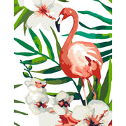 Tropical Bird – Paint By Numbers Kit | Artwille | 14x18 Inch Canvas