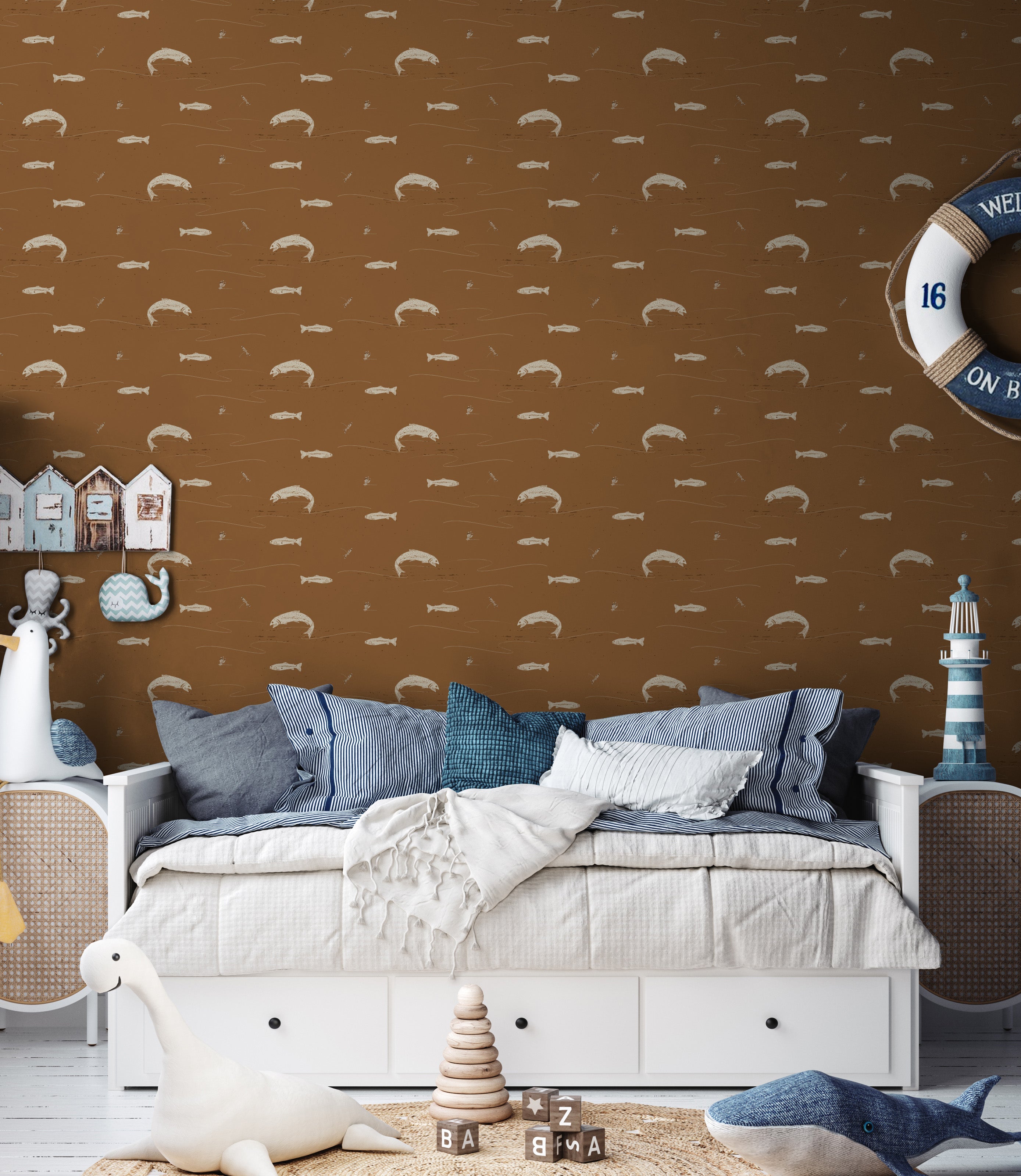 Trout Wallpaper By Cassandra Zaniboni