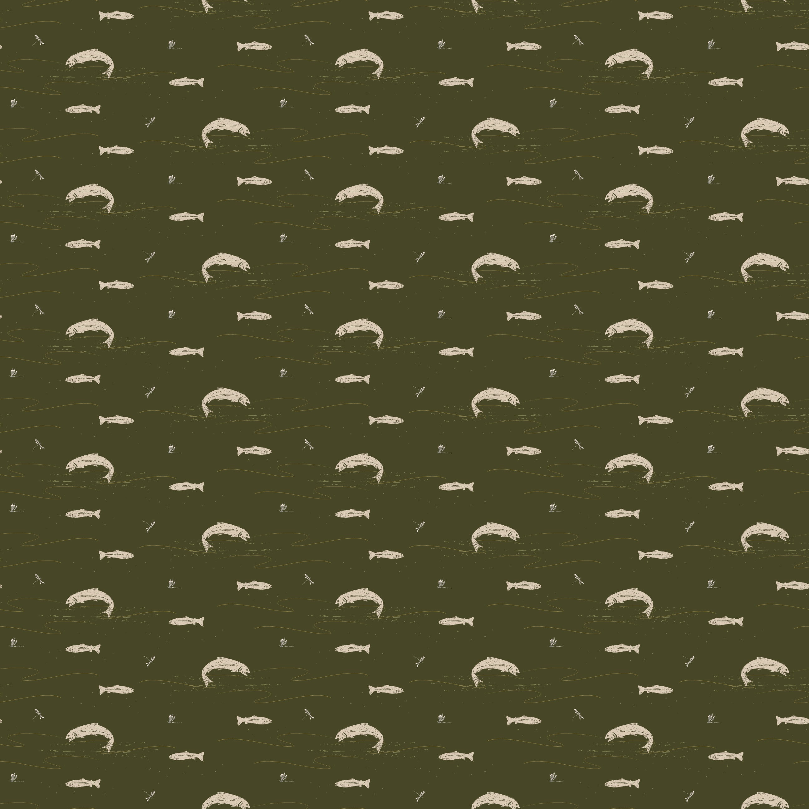 Trout Wallpaper By Cassandra Zaniboni