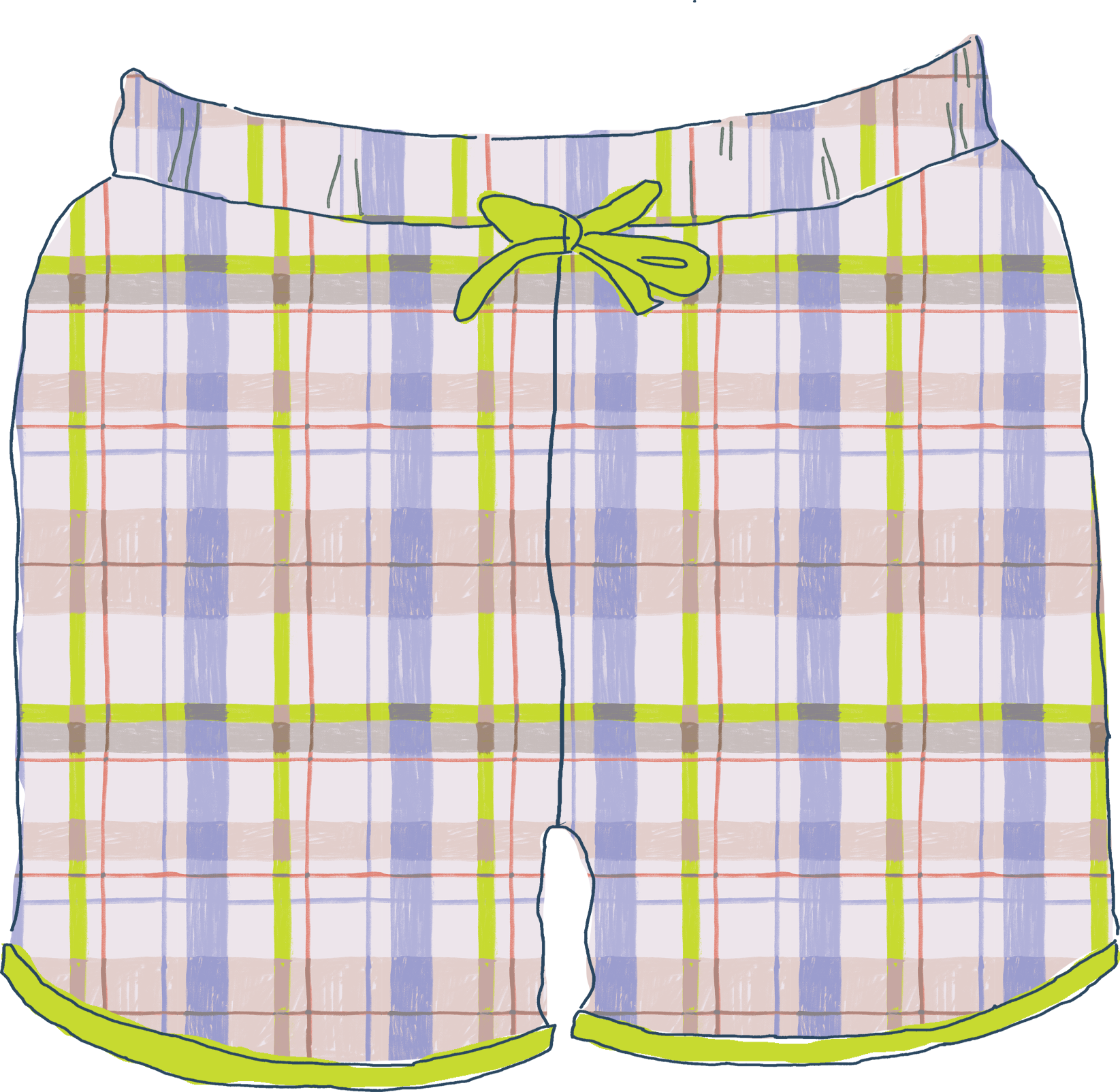 Talmadge Trunk In Plaid | Sh X Teil