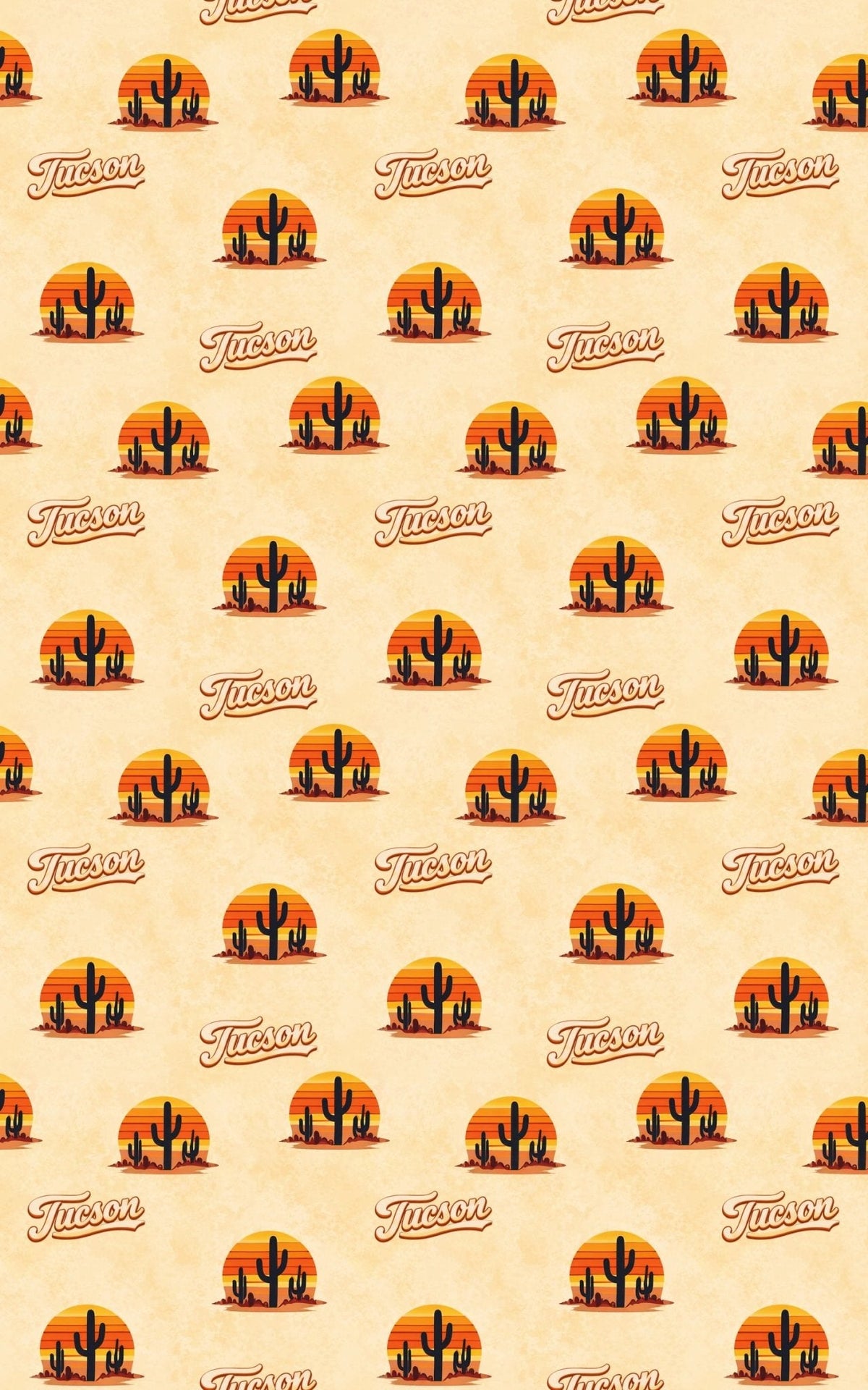 Tucson Desert Sunset Wrapping Paper