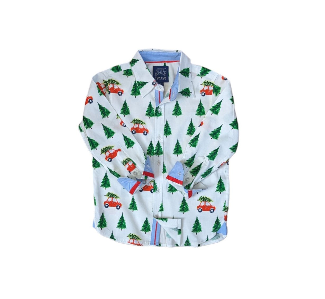 Bringing Home The Tree Shirt In Long Sleeves