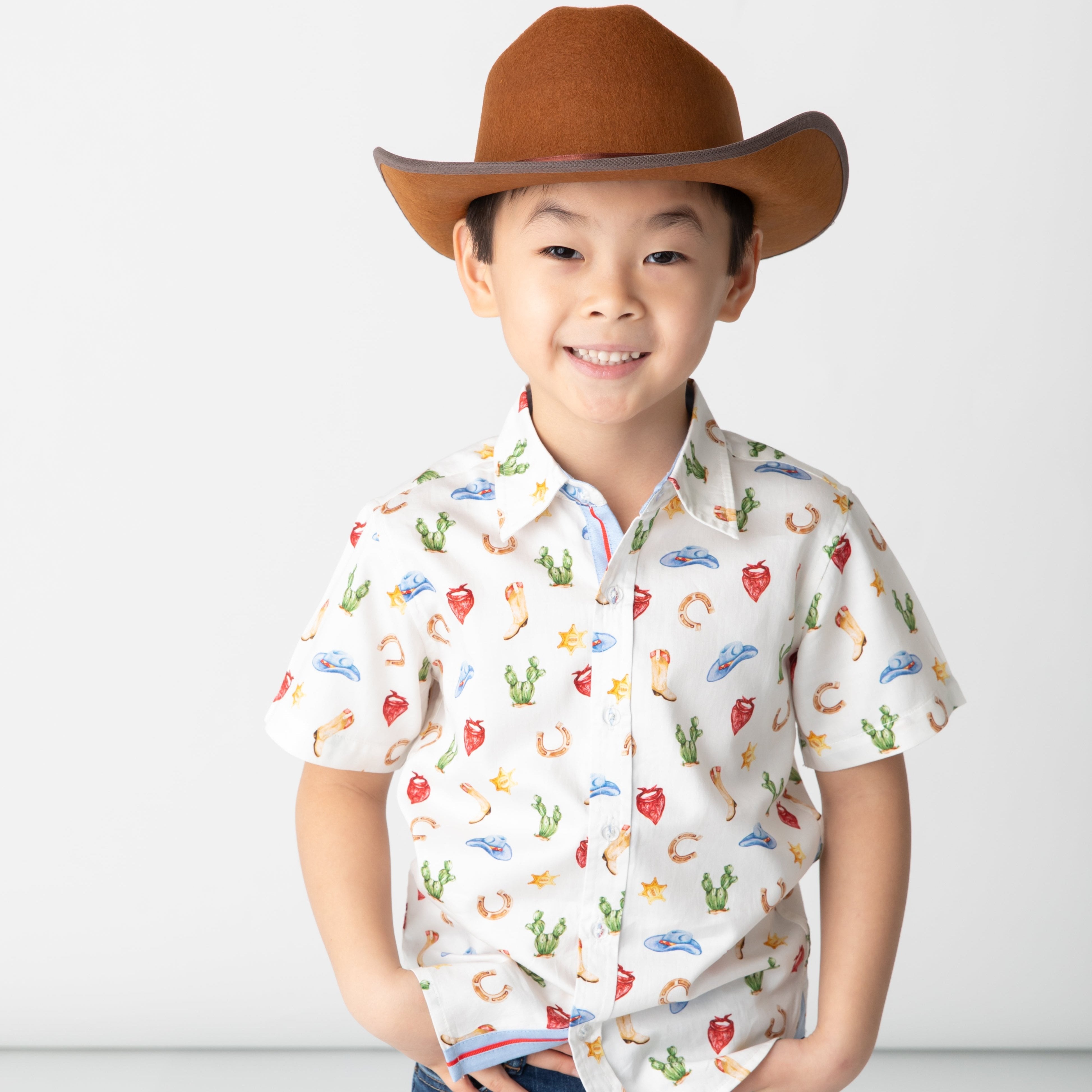 Wild West Shirt In Short Sleeves