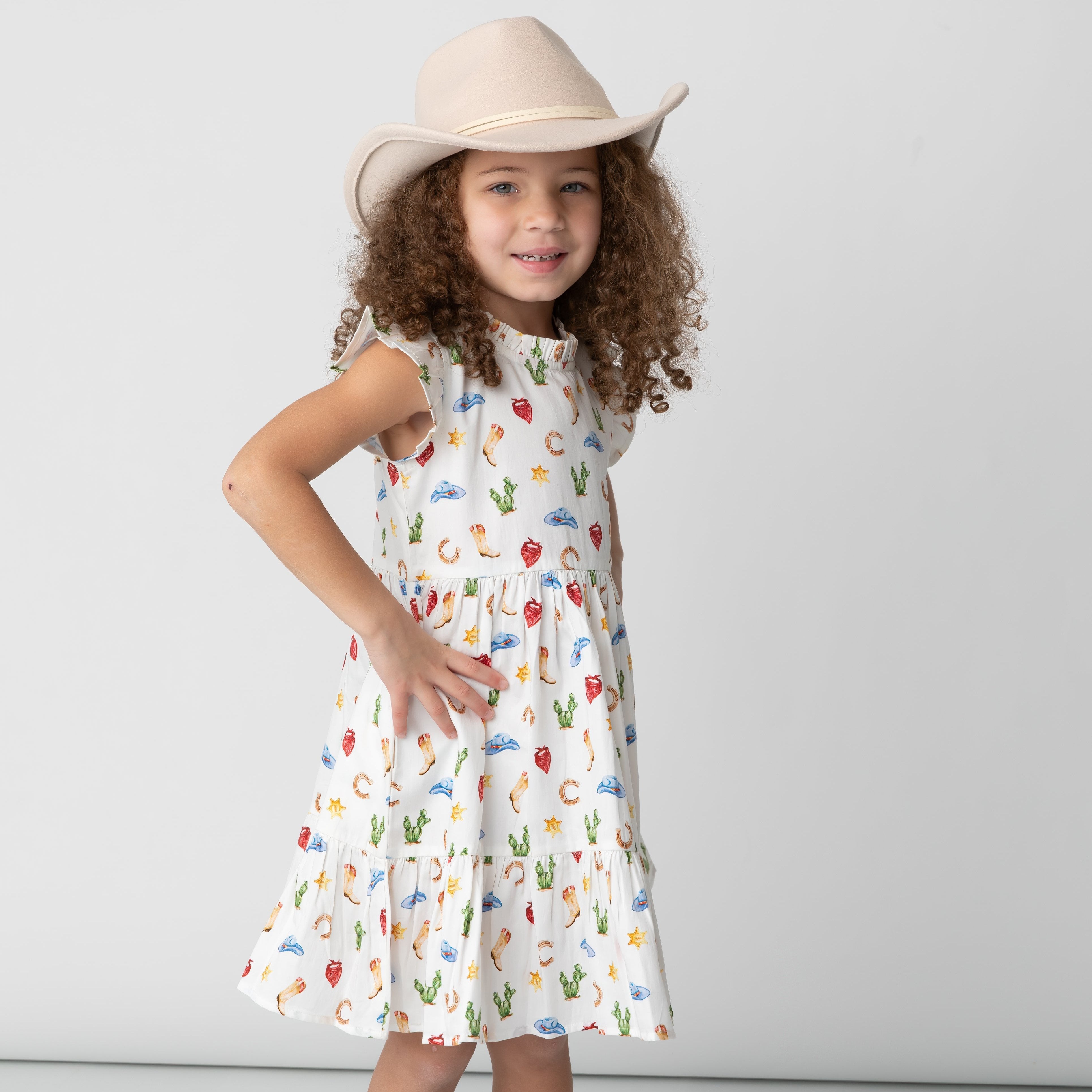 Wild West Ruffle Dress