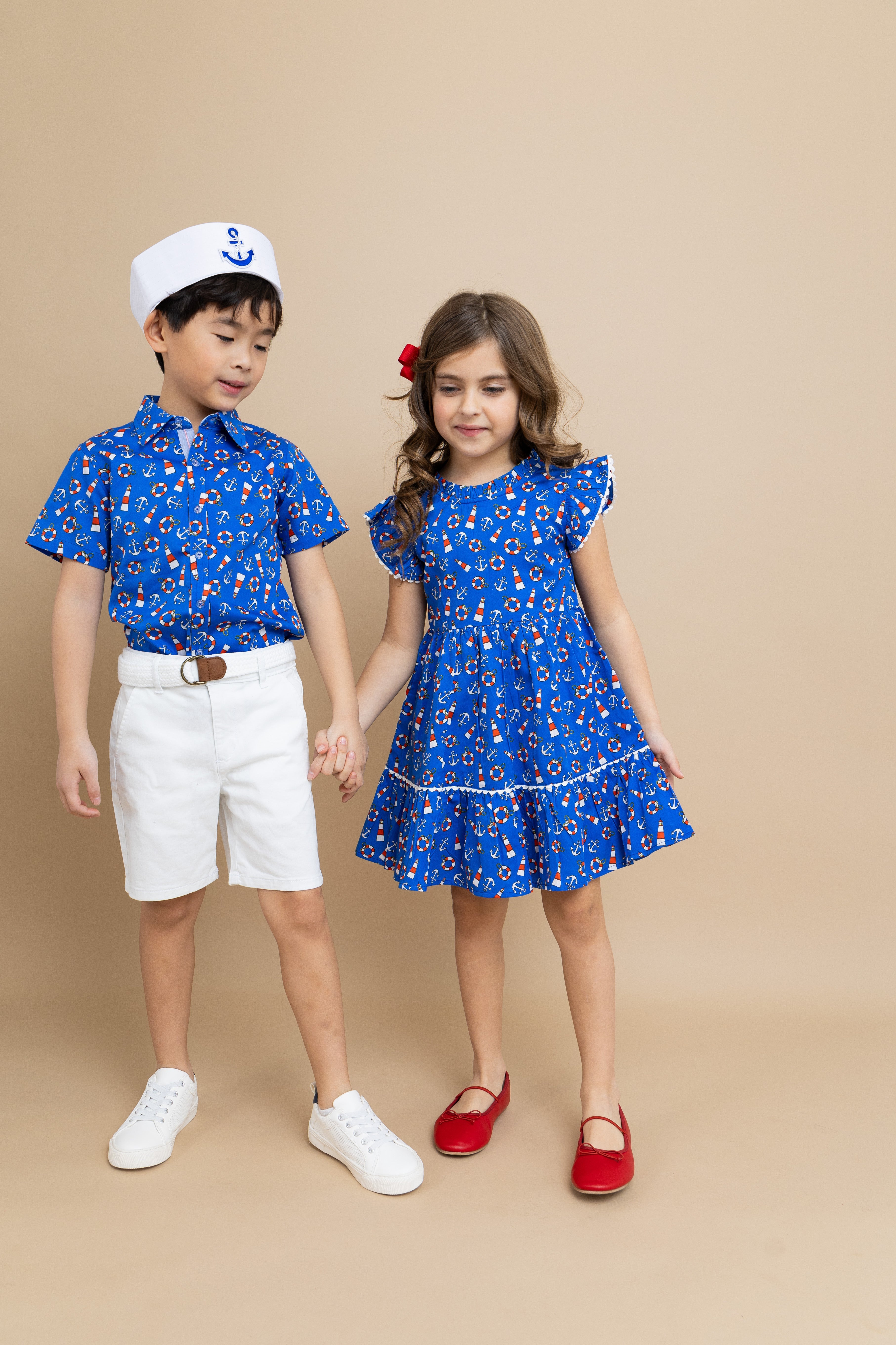 Seaside Shirt In Short Sleeves