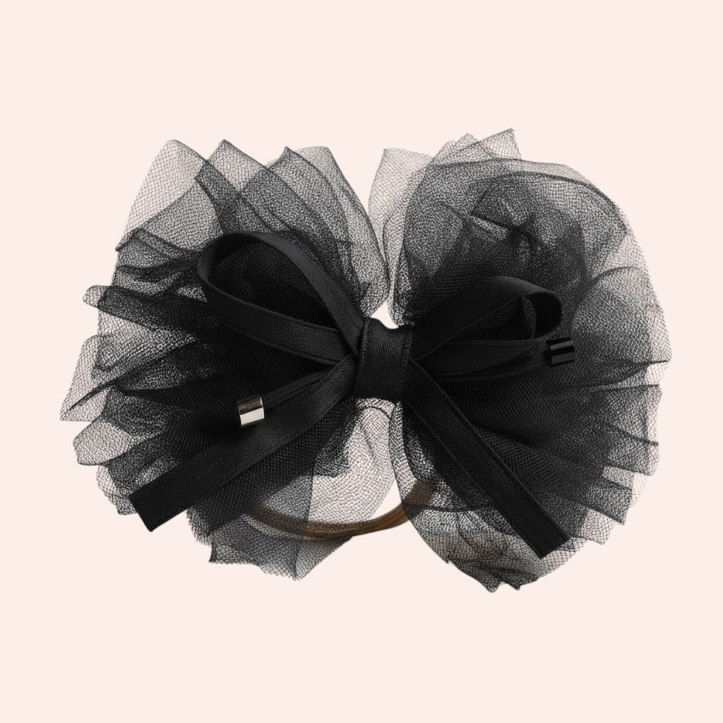 Tulle Bow Hair Ties