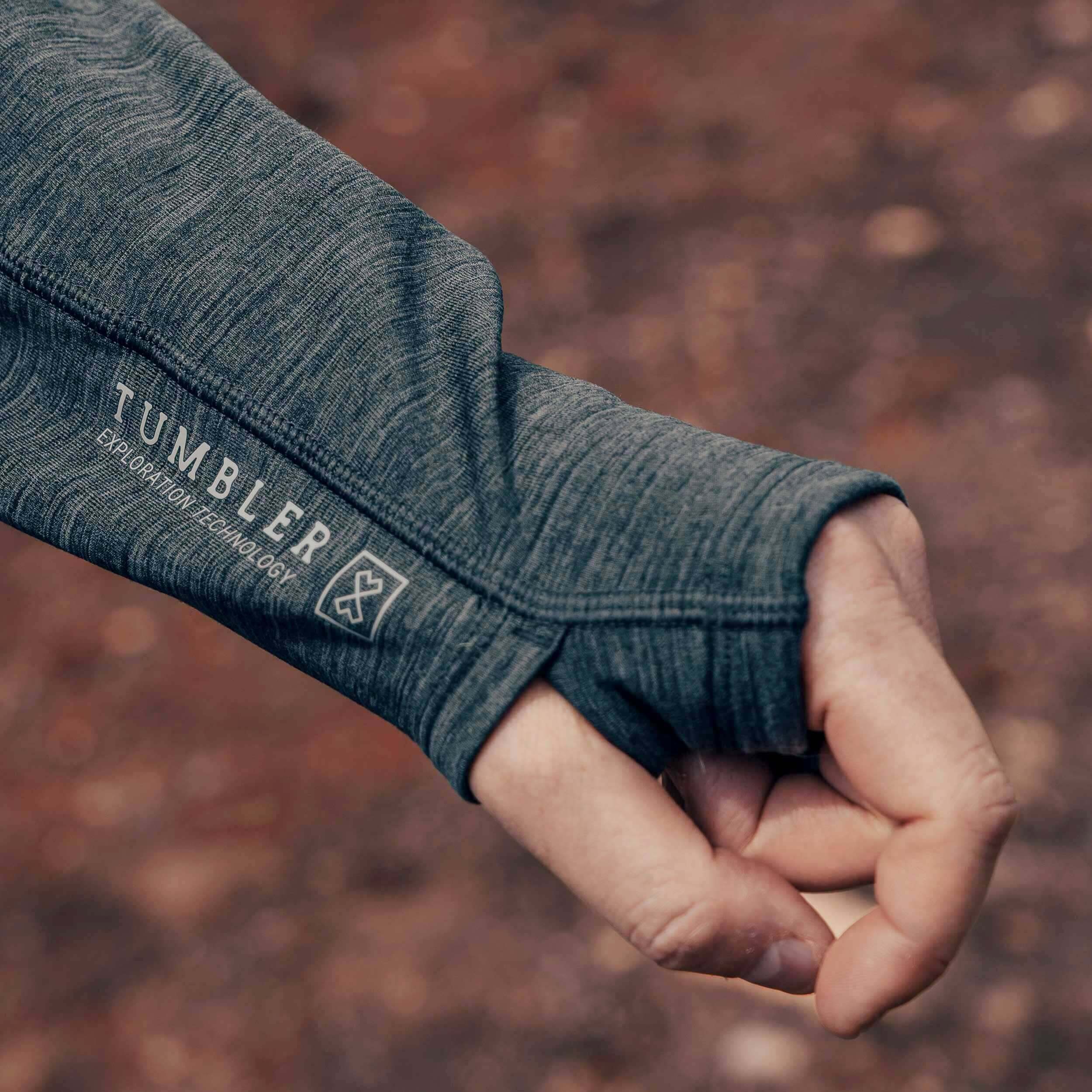 Tumbler - Adult Grid Fleece Hoodie