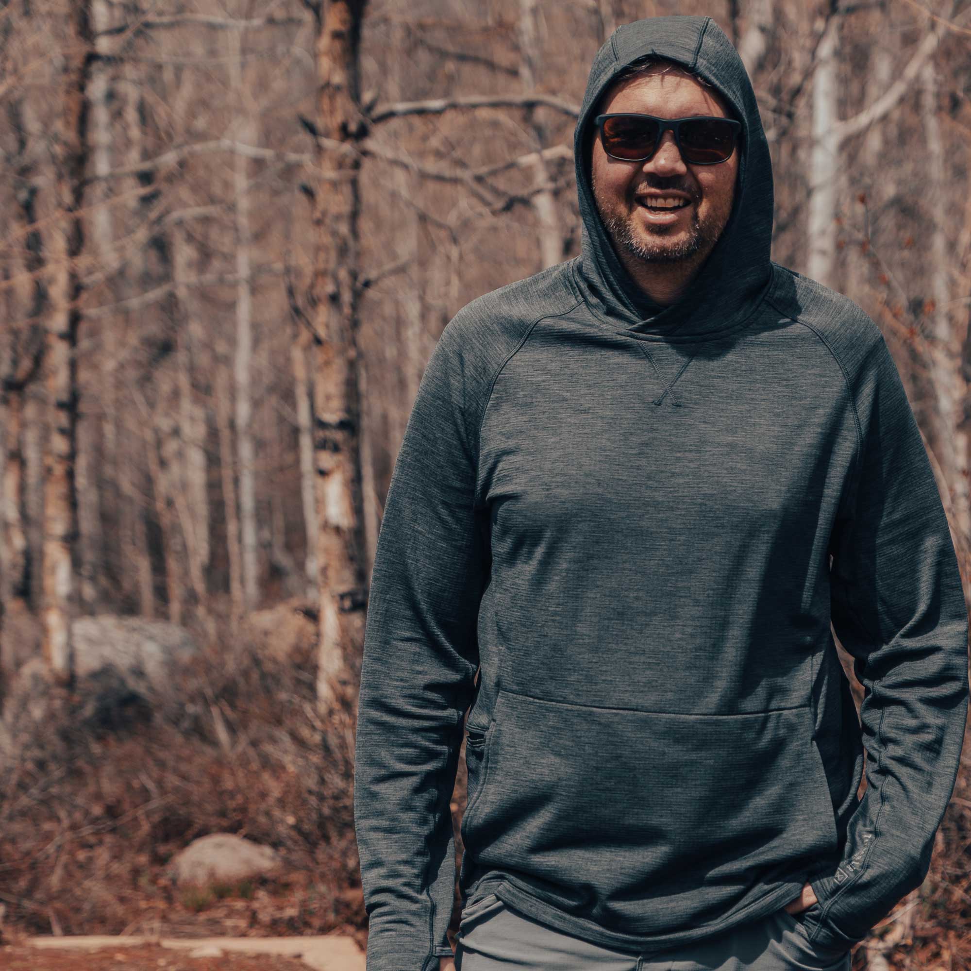 Tumbler - Adult Grid Fleece Hoodie