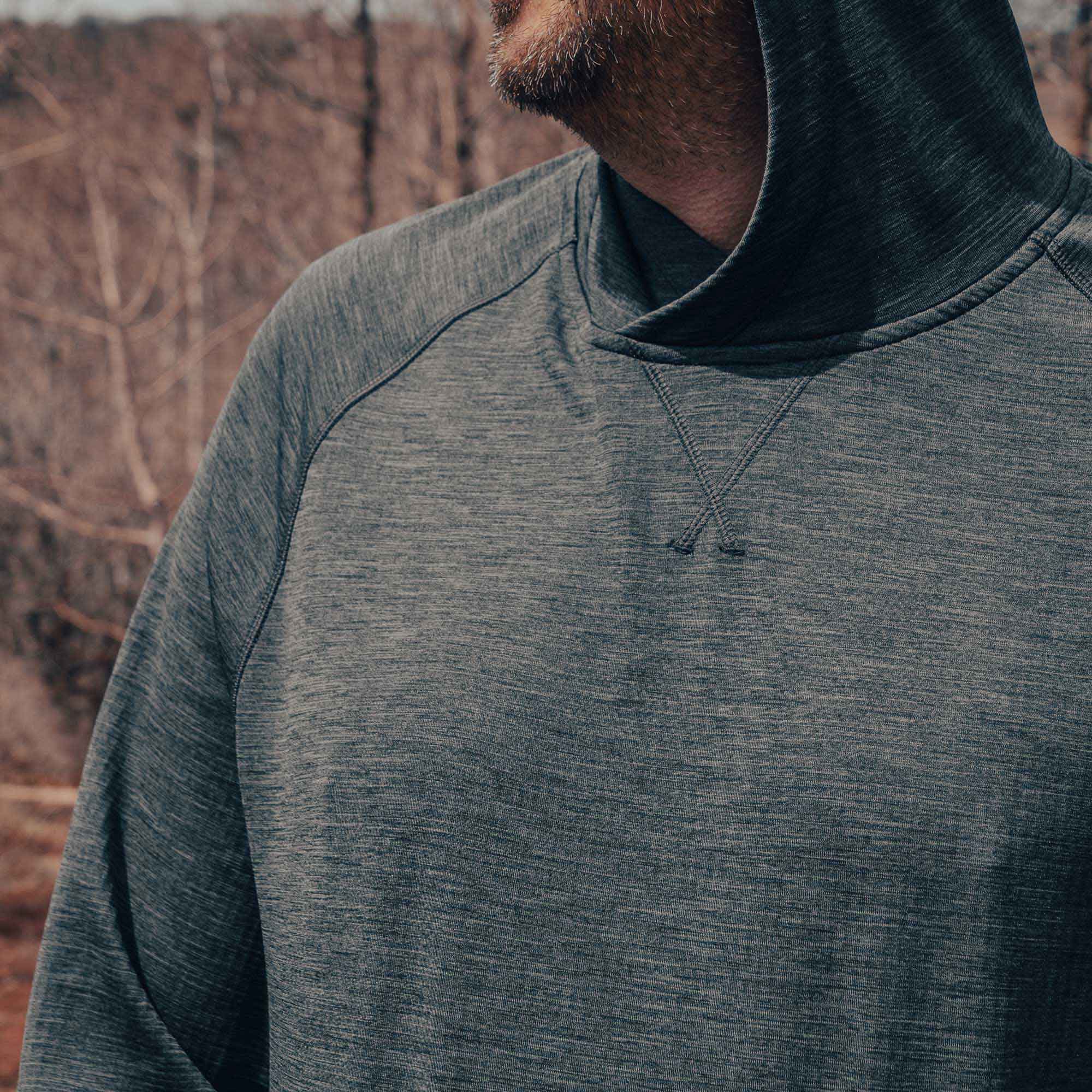 Tumbler - Adult Grid Fleece Hoodie