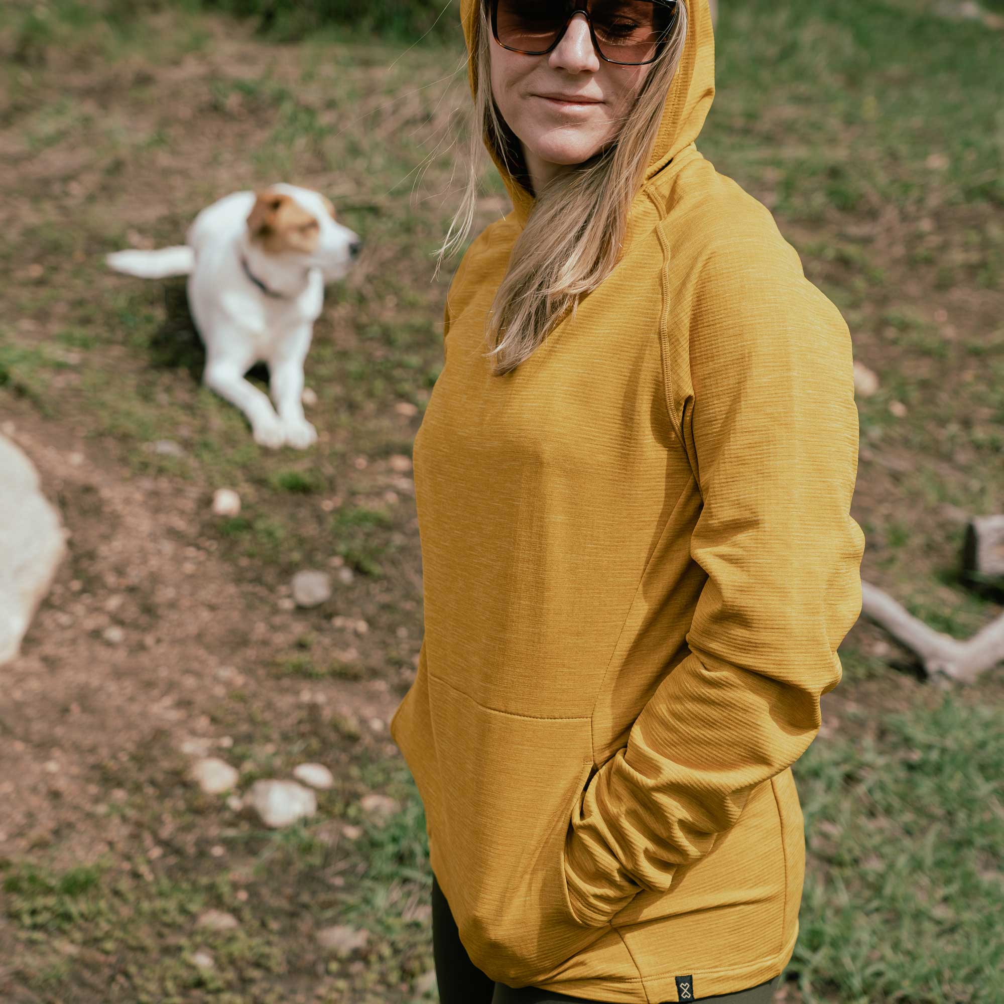 Tumbler - Adult Grid Fleece Hoodie