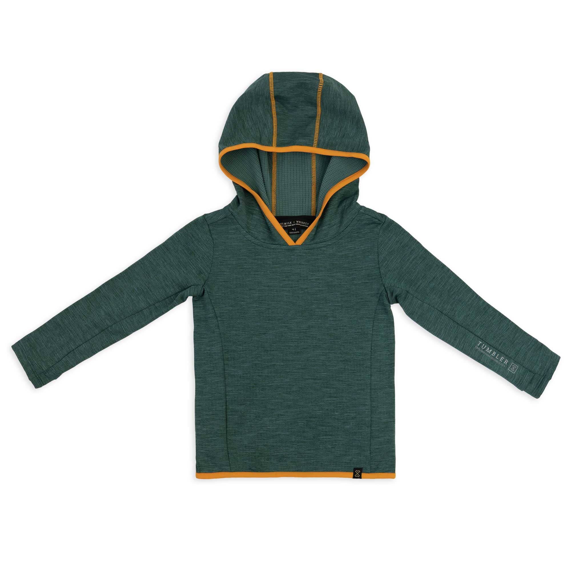 Tumbler - Toddler Grid Fleece Hoodie