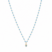 Turquoise Teardrop Necklace