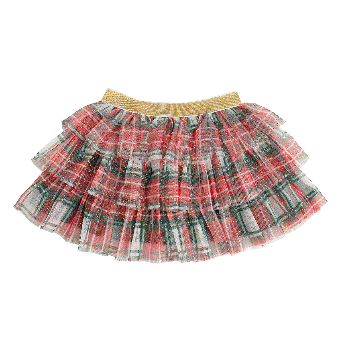 Sweet Wink Tiered Tutu - Christmas Plaid